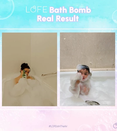 LOFE Bath Bomb Bubble